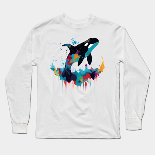 Orca Long Sleeve T-Shirt by JH Mart